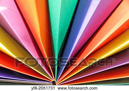 Colored paper background stacked. View Large Photo Image Stock Image - Colored paper background stacked.. Fotosearch