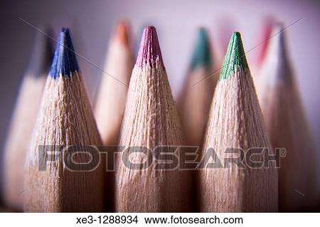 Picture - Colored pencils. Fotosearch