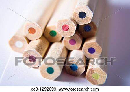 Stock Photo - Colored pencils. Fotosearch