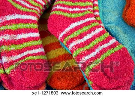 colored socks. View Large Photo Image Stock Image - colored socks.. Fotosearch