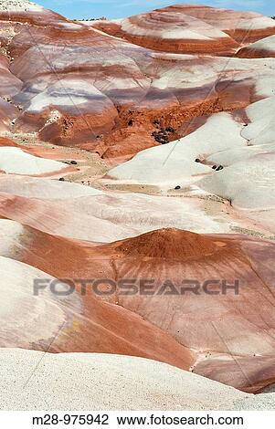Colorful Bentonite Hills of Capitol Reef National Park Utah View Large Photo Image Stock Image - Colorful Bentonite Hills of Capitol Reef National Park Utah. Fotosearch