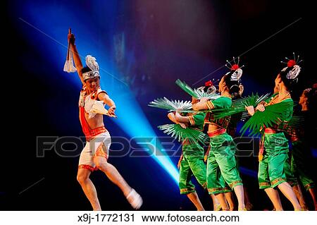 Colorful dance and music show performing on stage at Sarawak Borneo Convention Center, Kuching, Sarawak, Malaysia, Borneo. View Large Photo Image Stock Image - Colorful dance and music show performing on stage at Sarawak Borneo Convention Center, Kuching, Sarawak, Malaysia, Borneo.. Fotosearch