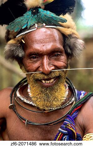 Colorful Huli Wigmen of Papua New Guinea. View Large Photo Image Stock Photograph - Colorful Huli Wigmen of Papua New Guinea.. Fotosearch