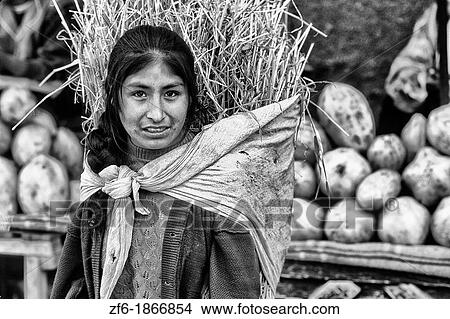 Colorful Inca Girl at Market Cuzco Peru View Large Photo Image Picture - Colorful Inca Girl at Market Cuzco Peru. Fotosearch