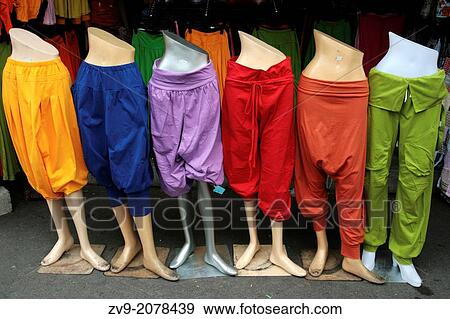 Colorful Pants Display at Chatuchak Market or sometimes called the Weekend Market in Bangkok is the largest market in Thailand, and one of the largest of the world. View Large Photo Image Stock Photo - Colorful Pants Display at Chatuchak Market or sometimes called the Weekend Market in Bangkok is the largest market in Thailand, and one of the largest of the world.. Fotosearch