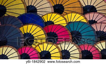Colorful parasol display night market Luang Prabang Laos View Large Photo Image Stock Image - Colorful parasol display night market Luang Prabang Laos. Fotosearch