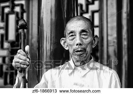 Colorful portrait od old Chinese man in Shanghai View Large Photo Image Stock Image - Colorful portrait od old Chinese man in Shanghai. Fotosearch
