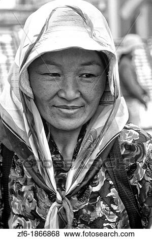 Colorful Portrait of Native Woman in Ulaan Baatar Mongolia View Large Photo Image Stock Photo - Colorful Portrait of Native Woman in Ulaan Baatar Mongolia. Fotosearch