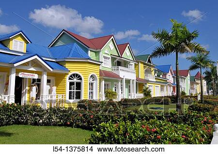Colorful Shops Samana Dominican Republic Hispaniola Southern Caribbean Cruise View Large Photo Image Picture - Colorful Shops Samana Dominican Republic Hispaniola Southern Caribbean Cruise. Fotosearch