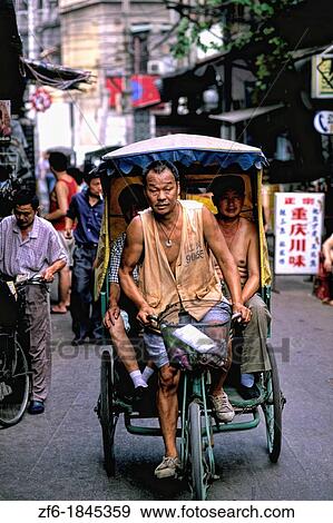 Colorful street scenic in Wuhan China. View Large Photo Image Stock Photo - Colorful street scenic in Wuhan China.. Fotosearch