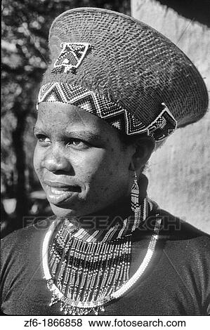 Colorful Woman in Native Zulu Tribe at Shakaland Center South Africa View Large Photo Image Stock Photo - Colorful Woman in Native Zulu Tribe at Shakaland Center South Africa. Fotosearch