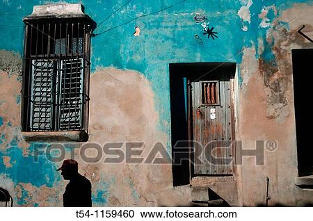 Colors of a house wall in Santiago de Cuba View Large Photo Image Stock Image - Colors of a house wall in Santiago de Cuba. Fotosearch