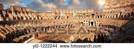 Picture - Coloseum Colosseo Rome. Fotosearch