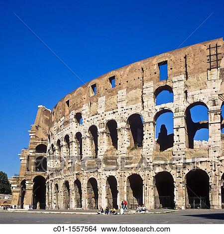 Picture - Colosseo, Colosseum, Rome, Italy. Fotosearch