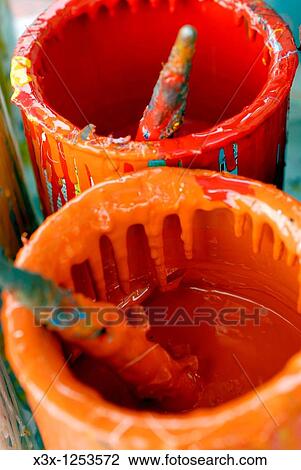 Colour Cans View Large Photo Image Stock Image - Colour Cans. Fotosearch