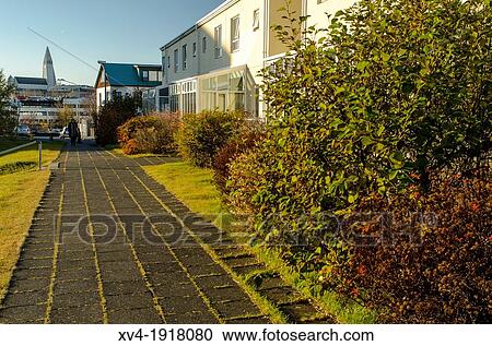 Colourful architecture and buildings of Reykjavik city centre Iceland View Large Photo Image Stock Image - Colourful architecture and buildings of Reykjavik city centre Iceland. Fotosearch