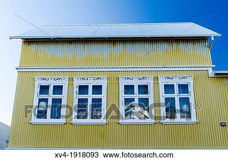 Colourful architecture and buildings of Reykjavik city centre Iceland View Large Photo Image Stock Image - Colourful architecture and buildings of Reykjavik city centre Iceland. Fotosearch