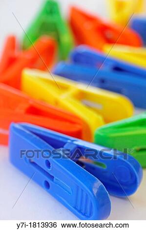 Colourful Clothespins View Large Photo Image Stock Photograph - Colourful Clothespins. Fotosearch