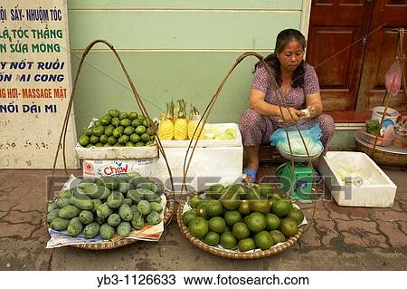 Colourful Street Market, Hanoi, Vietnam View Large Photo Image Stock Image - Colourful Street Market, Hanoi, Vietnam. Fotosearch