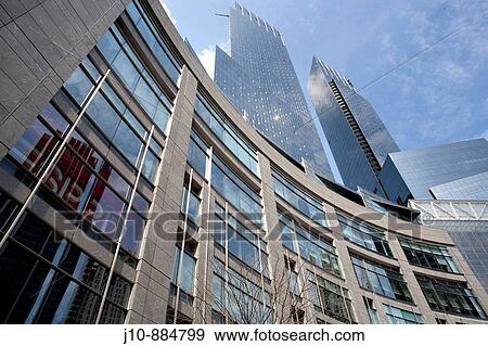 Stock Photo - Columbus Circle, New York City, New York, USA. Fotosearch