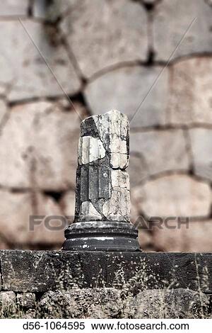 Column, Delphi, Greece View Large Photo Image Stock Photography - Column, Delphi, Greece. Fotosearch