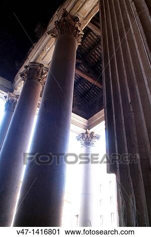 Columns of the Pantheon, Rome, Italy View Large Photo Image Stock Image - Columns of the Pantheon, Rome, Italy. Fotosearch