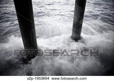 Colums and the Mediterranean Sea. View Large Photo Image Picture - Colums and the Mediterranean Sea.. Fotosearch