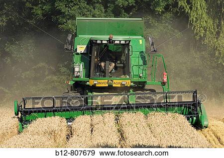 Combine harvester View Large Photo Image Stock Photo - Combine harvester. Fotosearch