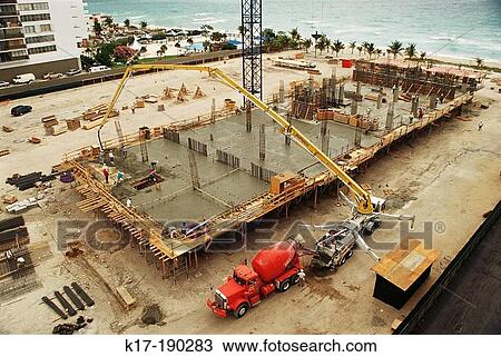 Commercial Construction site View Large Photo Image Stock Image - Commercial Construction site. Fotosearch