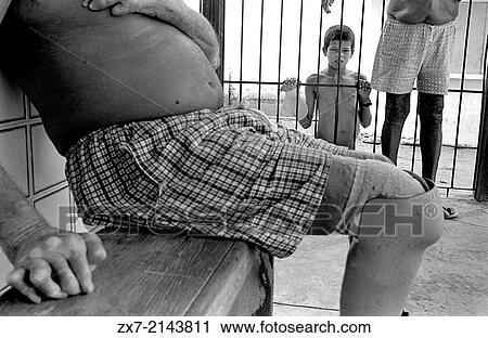 Stock Image - Community of Prata (ParB) has in the same territory the asylum, a hospital that hasnt work anymore, an school and residences for families.. Fotosearch