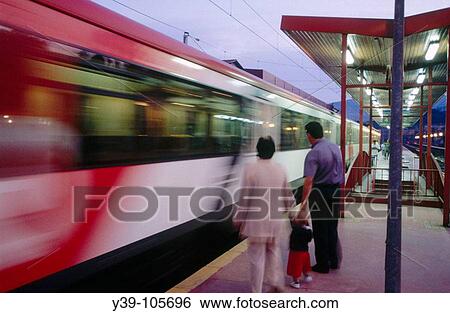 Commuter train at station. ZumBrraga. Guipzcoa, Spain View Large Photo Image Stock Photograph - Commuter train at station. ZumBrraga. Guipzcoa, Spain. Fotosearch