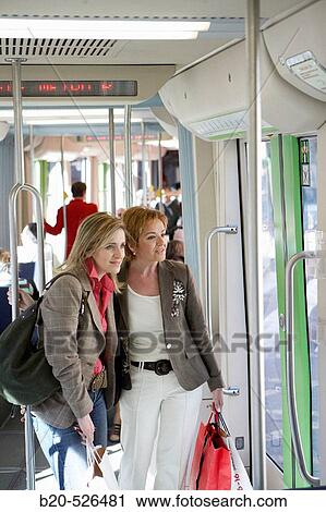 Commuters. Tramway. Bilbao, Bizkaia, Euskadi. Spain. View Large Photo Image Stock Image - Commuters. Tramway. Bilbao, Bizkaia, Euskadi. Spain.. Fotosearch