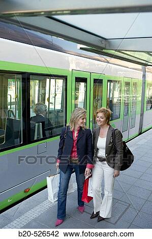 Commuters. Tramway. Bilbao, Bizkaia, Euskadi. Spain. View Large Photo Image Stock Image - Commuters. Tramway. Bilbao, Bizkaia, Euskadi. Spain.. Fotosearch