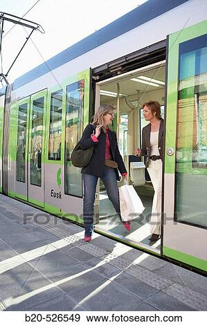 Commuters. Tramway. Bilbao, Bizkaia, Euskadi. Spain. View Large Photo Image Stock Photo - Commuters. Tramway. Bilbao, Bizkaia, Euskadi. Spain.. Fotosearch