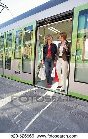 Commuters. Tramway. Bilbao, Bizkaia, Euskadi. Spain. View Large Photo Image Stock Photograph - Commuters. Tramway. Bilbao, Bizkaia, Euskadi. Spain.. Fotosearch