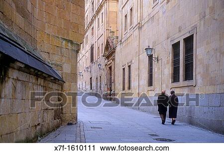 Compa? a street, Salamanca, Spain View Large Photo Image Stock Image - Compa? a street, Salamanca, Spain. Fotosearch