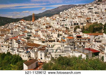 Competa in the Axarquia mountains, Malaga province, Andalusia, Spain View Large Photo Image Stock Image - Competa in the Axarquia mountains, Malaga province, Andalusia, Spain. Fotosearch