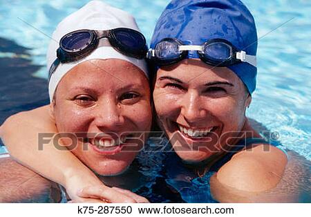 Competitive swimmers View Large Photo Image Stock Image - Competitive swimmers. Fotosearch