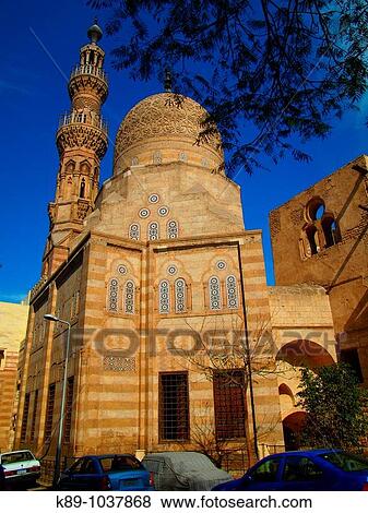Complejo del Emir Tarrabay al-Sharifi, Barrio IslBmico, El Cairo, Egipto View Large Photo Image Stock Photo - Complejo del Emir Tarrabay al-Sharifi, Barrio IslBmico, El Cairo, Egipto. Fotosearch