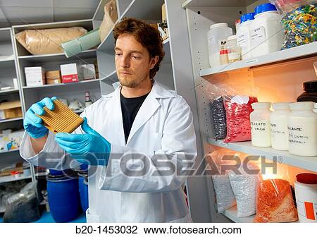 Stock Image - Composites and plastic processing laboratory, Technology Research Center, Tecnalia Construction, CIDEMCO-Tecnalia Research & Innovation, development of new products and innovative solutions through research and innovation. Fotosearch