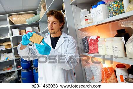 Stock Image - Composites and plastic processing laboratory, Technology Research Center, Tecnalia Construction, CIDEMCO-Tecnalia Research & Innovation, development of new products and innovative solutions through research and innovation. Fotosearch