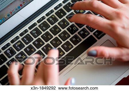 Computer being used for English - Russian translation View Large Photo Image Stock Image - Computer being used for English - Russian translation. Fotosearch