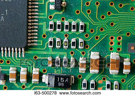 Stock Photo - Computer circuit board.. Fotosearch
