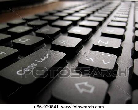 Stock Image - Computer, keyboard. Fotosearch