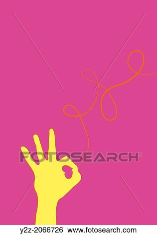 Stock Photograph - Conceptual illustration of holding on to love connection.. Fotosearch