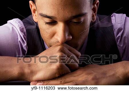Concerned young businessman. View Large Photo Image Stock Image - Concerned young businessman.. Fotosearch