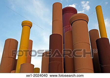 concrete sculpture, Industrial allegory, Castellbisbal, Catalonia, Spain View Large Photo Image Stock Image - concrete sculpture, Industrial allegory, Castellbisbal, Catalonia, Spain. Fotosearch