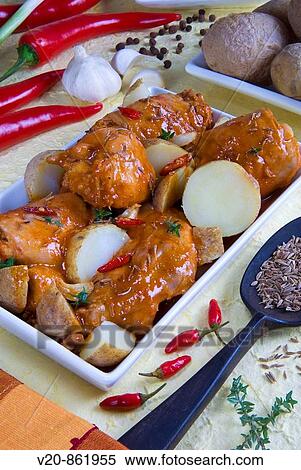 Conejo en salmorejo, Rabbit in salmorejo sauce, Canary Islands, Canary Islands Cooking, Spain, Europe View Large Photo Image Stock Photography - Conejo en salmorejo, Rabbit in salmorejo sauce, Canary Islands, Canary Islands Cooking, Spain, Europe. Fotosearch