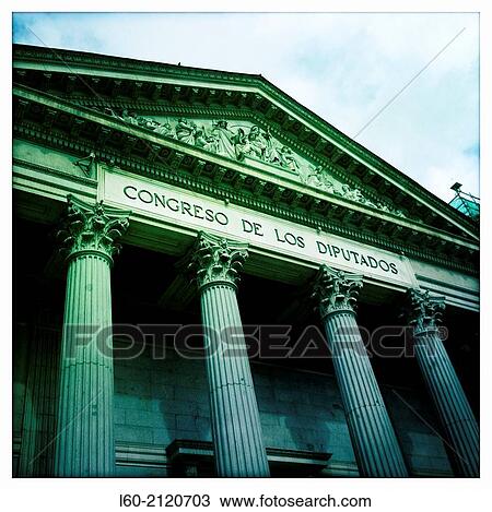 Congreso de los Diputados (Spanish Parliament building), Madrid. Spain. View Large Photo Image Stock Image - Congreso de los Diputados (Spanish Parliament building), Madrid. Spain.. Fotosearch