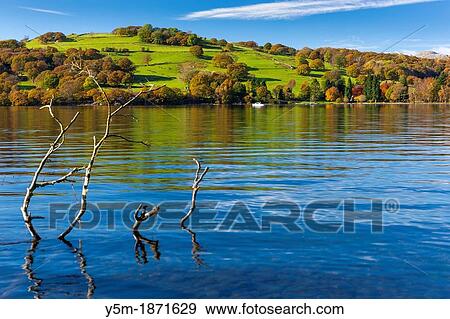 Coniston Water in the Lake District National Park, Cumbria, England, UK, Europe View Large Photo Image Stock Photo - Coniston Water in the Lake District National Park, Cumbria, England, UK, Europe. Fotosearch